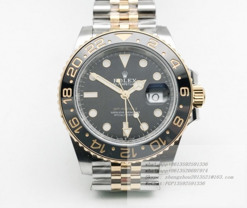 ROLEX  ROLGMT0305B - GMT II 126713 904 Jub YG/SS ARF SH3285 CHS