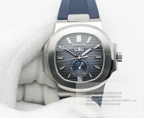 Patek Philippe PP0478A - Nautilus Annual Cal. 5726A SS/RU Blue PPF MY9015