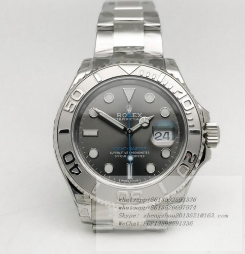 ROLEX ROLYM230A - YachtMaster 116622 904L SS/SS Grey VSF VS3135