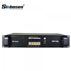 Sinbosen DSP12000Q 1500w amplificateur de puissance professionnel 4 canaux de haute qualité