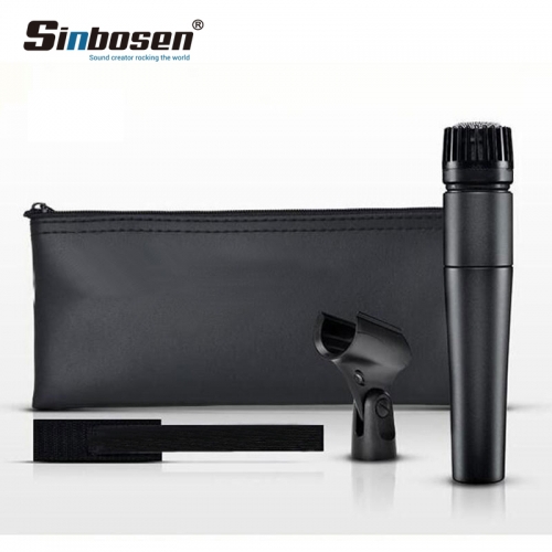 Sinbosen SM57 microphone filaire professionnel à faible bruit de haute qualité