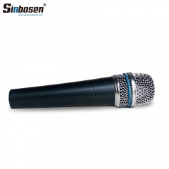 Sinbosen BETA57A microphone à main cardioïde dynamique filaire professionnel