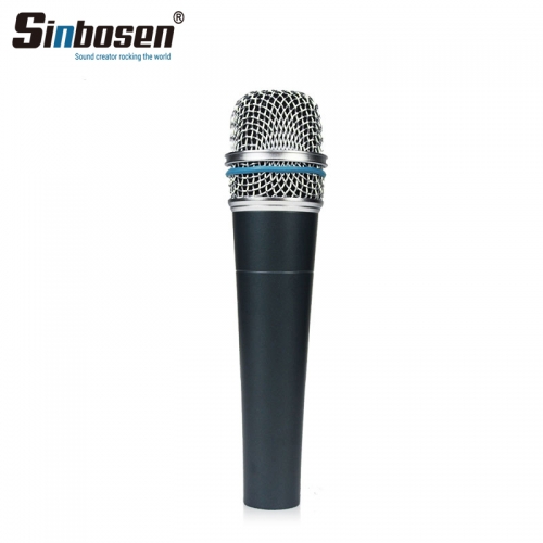 Sinbosen BETA57A professionelles dynamisches kabelgebundenes Handmikrofon mit Nierencharakteristik