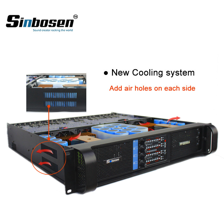 How is the cooling system of your amplifier?