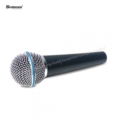 Sindosen BETA58A profesional de alta calidad de bajo precio con conexión de micrófono dinámico