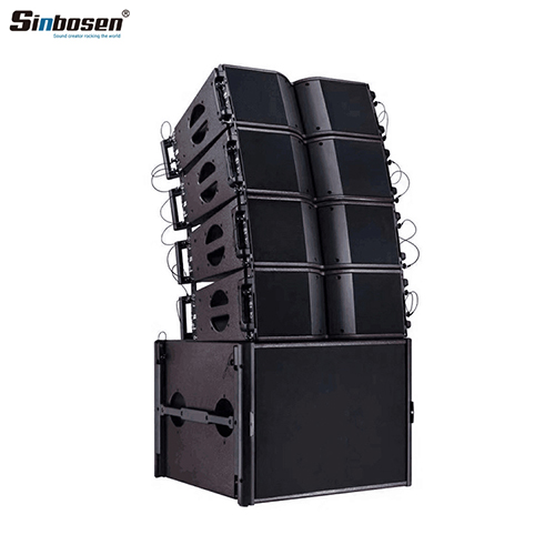 A linha linha do sistema audio de Sinbosen KA208 PRO para o dobro linha disposição de 8 polegadas
