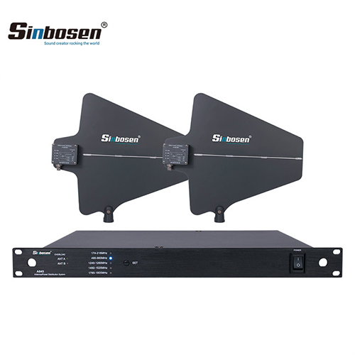 Sinbosen multiple frequencies antenna amplifier A845 professional antenna for microphone