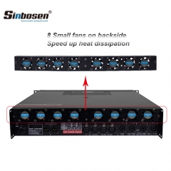 Усилитель Sinbosen FP20000Q мощностью 10000 Вт для двойного 18-дюймового сабвуфера