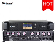 Sinbosen DSP20000Q 2200w 4 channel DSP power amplifier with dsp audio software