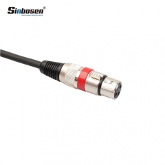 High quality 3 Pin XLR Audio Cable Male to Female microphone cable for mixer amplifier