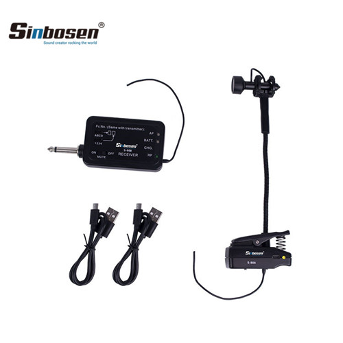 Sinbosen UHF multi-function musical instrument microphone S-908 karaoke wireless microphone