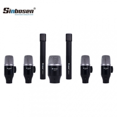 Sinbosen musical instrument equipment drum microphone kit Q904 professional wired microphone