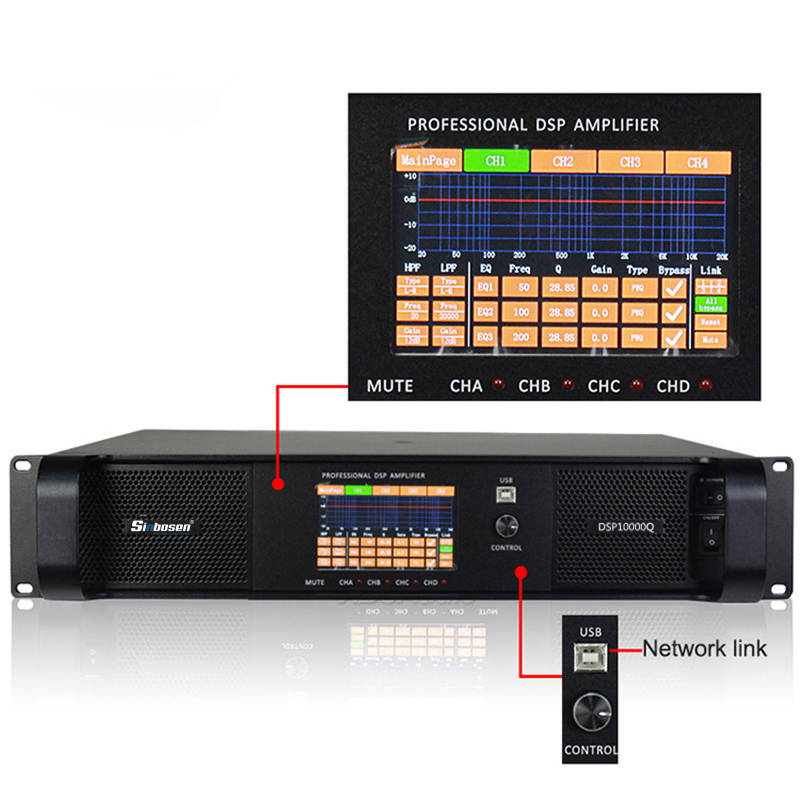 Retour d'information sur l'amplificateur DSP10000Q des clients bulgares