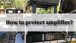 Como proteger o amplificador de potência FP?