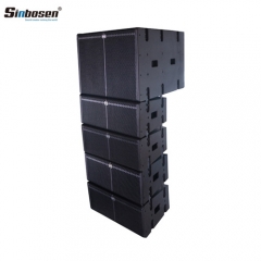 Alto-falante Sinbosen Dj Powered LA-208B (DSP) Alto-falante Professional Dual Line Array de 8 polegadas