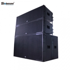 Sinbosen professional line array speakers dual 12 inch line array LA-212 dj speaker