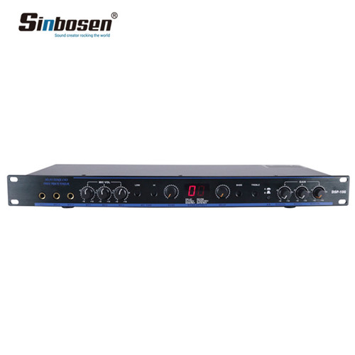 Sinbosen 2 Eingang 5 Ausgang DSP-100 Professioneller Karaoke Audio Digital Processor