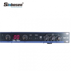Sinbosen 2 входа 5 выходов DSP-100 Профессиональный караоке-аудио цифровой процессор