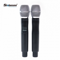 Micrófono inalámbrico UHF ULXD4D 770-820MHz 100M Micrófono profesional con sistema de karaoke
