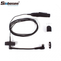 Sinbosen Beta98H musical instrument microphone gooseneck clip-on wired condenser microphone