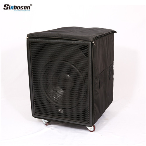 Alto-falante de áudio profissional Sinbosen S-118 Subwoofer de baixo coaxial de 18 polegadas