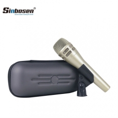 Sinbosen KSM8 Micrófono de mano dinámico con forma de corazón y con cable para escenario profesional