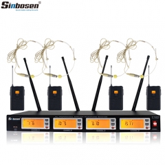 Sinbosen professional one to four channel wireless microphone UT-880E