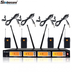 Sinbosen professional one to four channel wireless microphone UT-880E