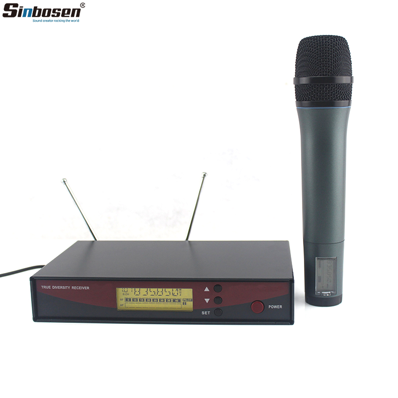 Sinbosen E-135 830-866 MHz Micrófono inalámbrico profesional DJ UHF  Micrófono