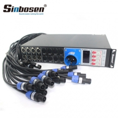 Sinbosen Professional Sound System LAS4 + 8 Линейный массив динамиков Контроллер мощности Дистрибьютор
