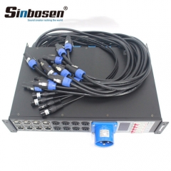 Distribuidor de controladores de energia para sistema de som profissional Sinbosen LAS4 + 8 Line Array
