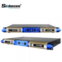 Sinbosen 2 ohms stable H-1700 Class D digital power amplifier for full range speakers