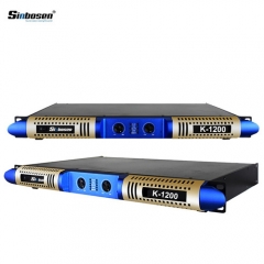 Sinbosen K-1200 1200W 1U classe D amplificateur numérique à 2 canaux
