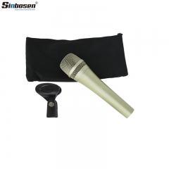 Microphone à main filaire de performance de scène E935 Microphone dynamique vocal professionnel