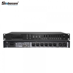 Sinbosen Karaoke Audioprozessor 2 Eingang 6 Ausgang Dp 226 Professioneller digitaler Audioprozessor