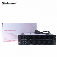 Sinbosen professional audio sound equalizer digital audio processor