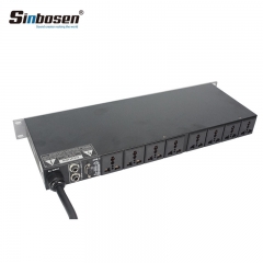Sinbosen профессиональная аудиосистема 8 + 2-канальный контроллер последовательности мощности