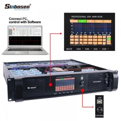 Sinbosen Touch Screen DSP Module Power Amplifier DSP22000q Professional DSP Amplifier