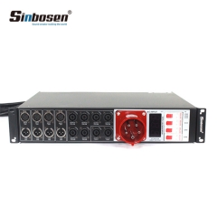 Distribuidor de 5 núcleos Las4 + 8 Altavoces profesionales de línea de etapa Distribuidor de controlador de potencia