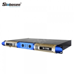 Amplificador H-1700 Class D de Sinbosen estable de 2 ohmios para altavoces de rango completo