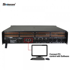 Sinbosen DSP10000Q Amplificateur de puissance dsp professionnel à 4 canaux