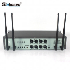 Sinbosen UHF wireless conference microphone S-800 1 for 8 professional desktop handheld gooseneck microphone