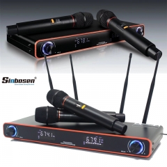 Microphone sans fil Sinbosen SM-20 système audio domestique famille ktv microphone