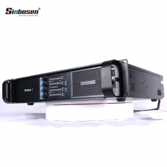 Sinbosen FP10000Q Versión estándar 10 PCS Condensadores Amplificador de potencia de 2100 vatios Amplificador profesional de 4 canales para altavoz de 15 pulgadas.