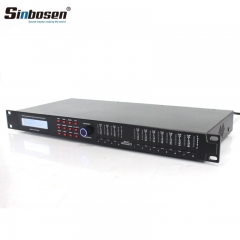 Procesador de audio Sinbosen AD48 Procesador de gestión de altavoces digitales de 4 entradas y 8 salidas