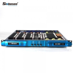 Sinbosen 2 ohmios amplificador digital estable 4 canales D4-1800 amplificador profesional 4300w clase d
