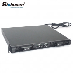 Sinbosen K4-1700 4 Kanäle 2800 Watt an 4 Ohm professioneller 1U digitaler Klasse-D-Modulverstärker
