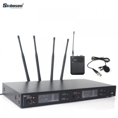 Sinbosen wireless digital microphone sound system AXT220D with headset lavalier mcirophone