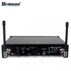Système de microphone sans fil Sinbosen UHF SLX4 Microphone casque professionnel