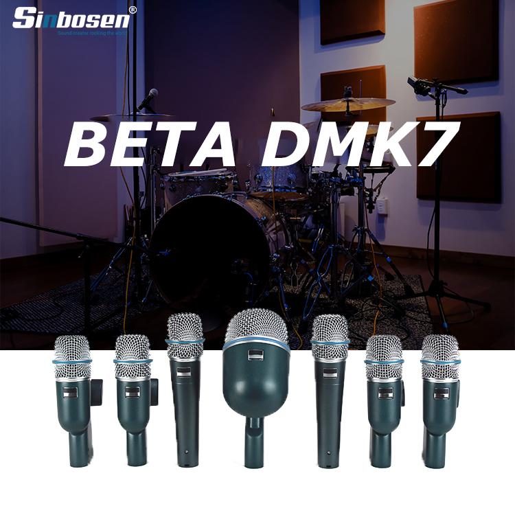 Drumkit set microphone BETADMK7 Drum Kit Microphone instrument kit